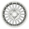 Fælge KESKIN WHEELS KT15 16 4x108 SILVER PAINTED