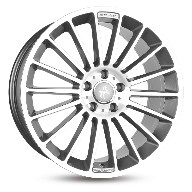 Fælge KESKIN WHEELS KT15 17 5x108 PALLADIUM FRONT POLISH