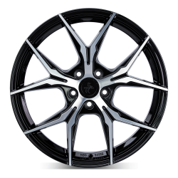 Fælge KESKIN WHEELS KT19N 19 5x112 BLACK FRONT POLISH