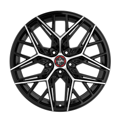 Fælge KESKIN WHEELS KT25 20 5x114.3 BLACK FRONT POLISH