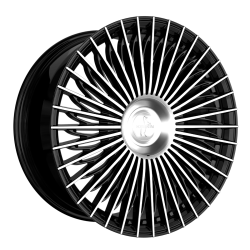 Fælge KESKIN WHEELS KT X1 19 5x114.3 BLACK FRONT POLISH