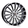 Fælge KESKIN WHEELS KT18 22 5x130 BLACK FRONT POLISH
