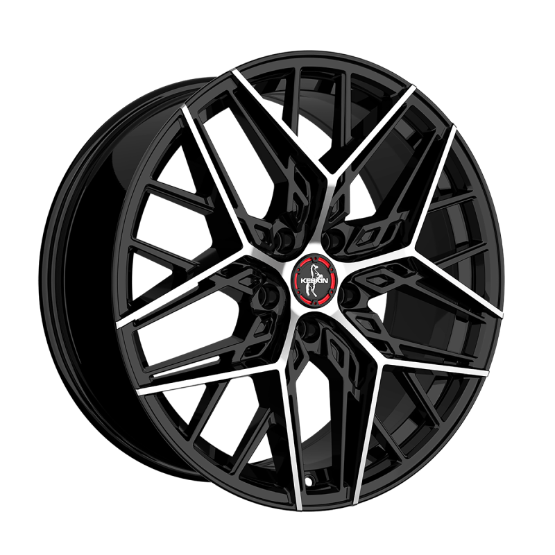 Fælge KESKIN WHEELS KT25 20 5x112 BLACK FRONT POLISH