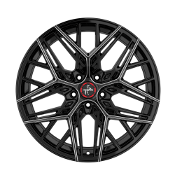 Fælge KESKIN WHEELS KT25 20 5x120 BLACK SECRET DIAMOND