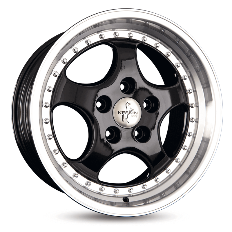 Fælge KESKIN WHEELS KT2 18 5x130 BLACK LIP POLISH