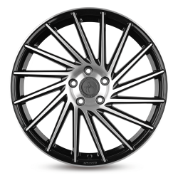 Fælge KESKIN WHEELS KT17 18 5x112 BLACK FRONT POLISH