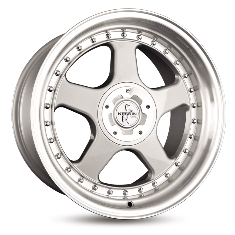 Fælge KESKIN WHEELS KT1 18 5x112/120 SILVER LIP POLISH