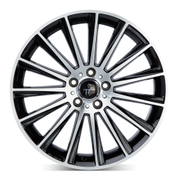 Fælge KESKIN WHEELS KT18 20 5x112 BLACK FRONT POLISH