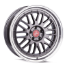 Fælge KESKIN WHEELS KT22 19 5x108 TITAN GREY LIP POLISH