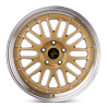 Fælge KESKIN WHEELS KT22 19 5x112 GOLD LIP POLISH