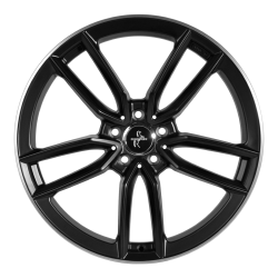 Fælge KESKIN WHEELS KT21 20 5x112 MATT BLACK LIP POLISH