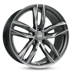 Fælge MAM WHEELS RS3 18 5x112 MATT PALLADIUM FRONT POLISH