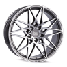 Fælge MAM WHEELS B2 19 5x120 PALLADIUM FRONT POLISH