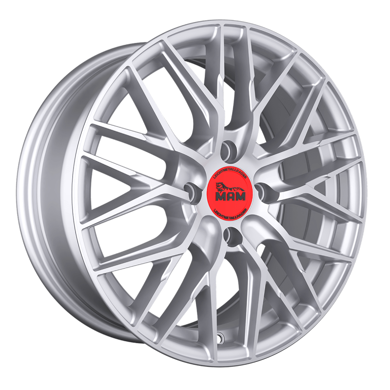 Fælge MAM WHEELS RS4 16 4x108 MATT SILVER PAINTED
