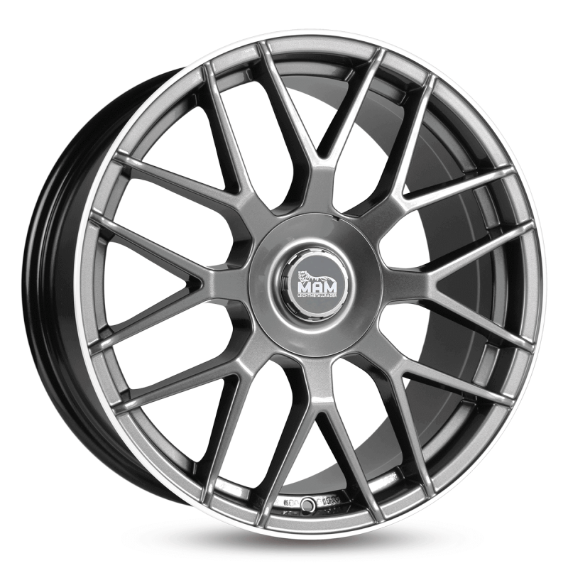 Fælge MAM WHEELS GT1 19 5x112 PALLADIUM LIP POLISH