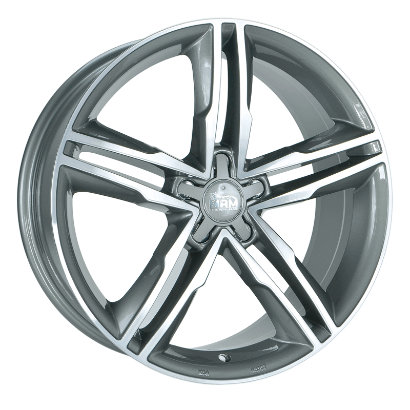 Fælge MAM WHEELS A1 19 5x112 PALLADIUM FRONT POLISH