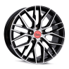 Fælge MAM WHEELS RS4 20 5x120 BLACK FRONT POLISH