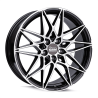 Fælge MAM WHEELS B2N 19 5x112 BLACK FRONT POLISH