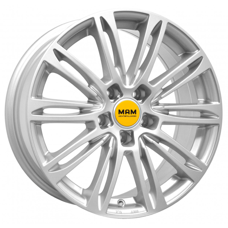 Fælge MAM WHEELS A4 16 5x114.3 SILVER PAINTED