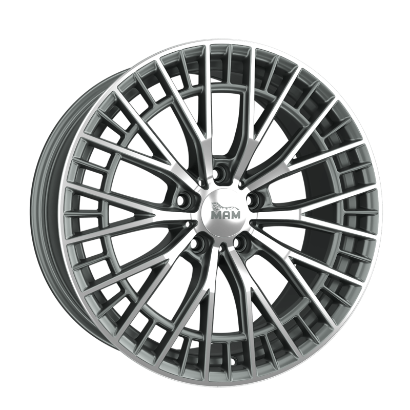 Fælge MAM WHEELS GT2 19 5x112 PALLADIUM FRONT POLISH