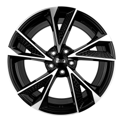 Fælge MAM WHEELS RS6 20 5x120 BLACK FRONT POLISH