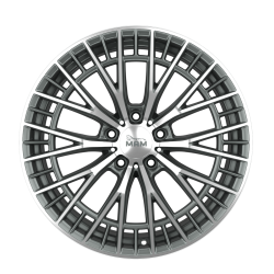 Fælge MAM WHEELS GT2 19 5x114.3 PALLADIUM FRONT POLISH