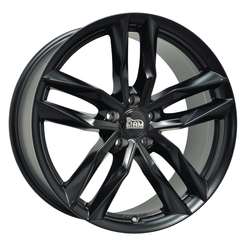 Fælge MAM WHEELS RS3 16 5x112 MATT BLACK PAINTED