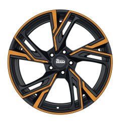 Fælge MAM WHEELS RS5 18 5x114.3 MATT BLACK FRONT COPPER