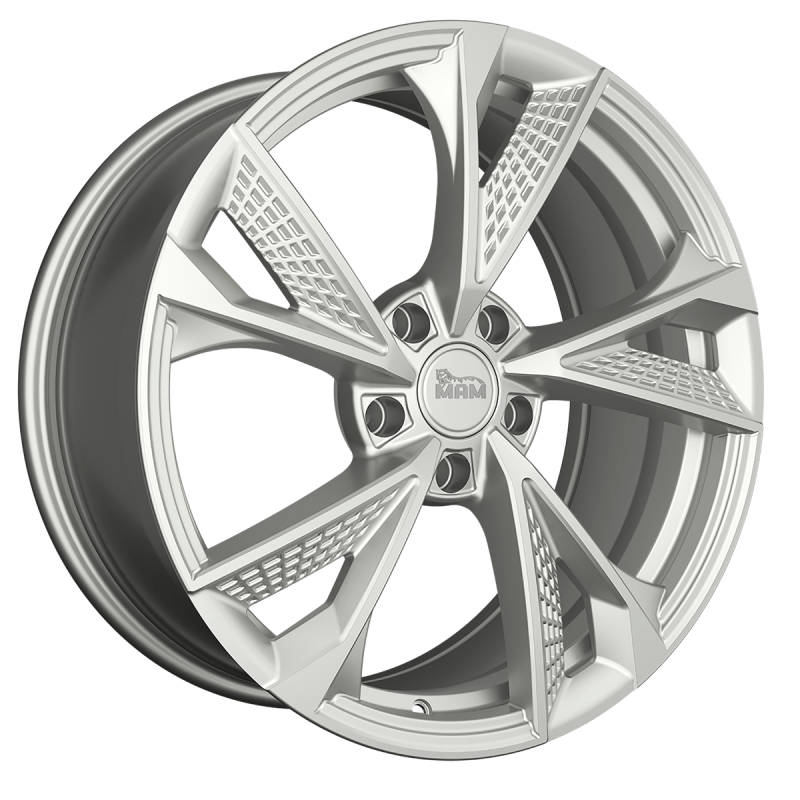 Fælge MAM WHEELS RS6 16 5x120 SILVER PAINTED