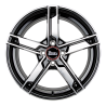 Fælge MAM WHEELS W4 16 5x112 BLACK FRONT POLISH