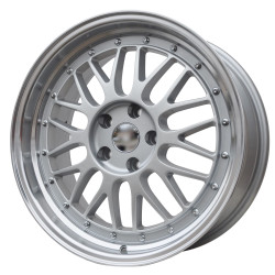 1025 MS Fælge 16 5x120 med kant BMW 1 E81 E82 E87 3 E36 E46 E90 E91 ET40