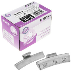ALU-zinkvægte til aluminiumsfælge ZN/A 30 g / 50 stk. - Stix
