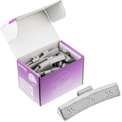 ALU-zinkvægte til aluminiumsfælge ZN/A 35 g / 50 stk. - Stix