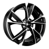 Fælge MAM WHEELS RS6 19 5x120 BLACK FRONT POLISH