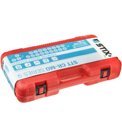 3/4" og 1" slagskruenøgler med tilbehør – 26 dele, kuffert (fra 21 til 65 mm) STT CR-MO SERIES 9 - Stix Tool