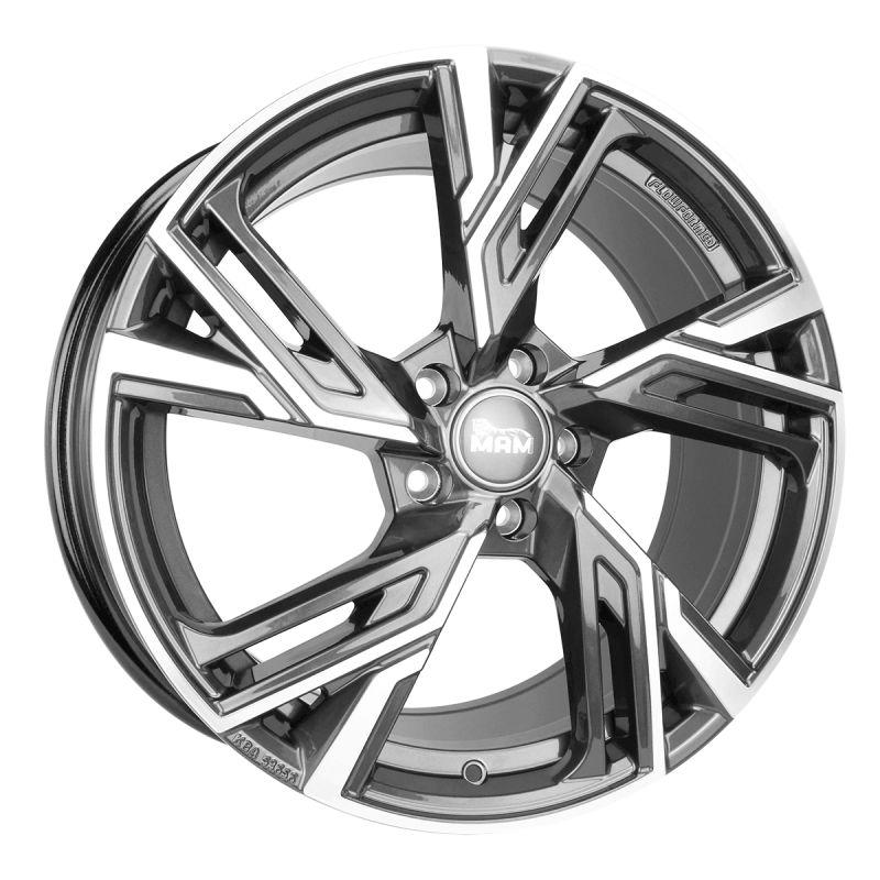 Fælge MAM WHEELS RS5 19 5x108 PALLADIUM FRONT POLISH