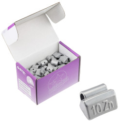 ALU-zinkvægte til aluminiumsfælge ZN/A 10 g / 50 stk. – Stix