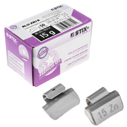 ALU-zinkvægte til aluminiumsfælge ZN/A 15 g / 50 stk. – Stix