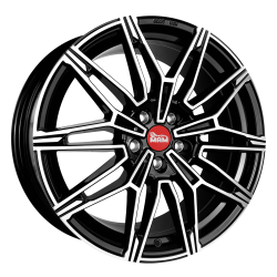 Fælge MAM WHEELS B3 19 5x120 BLACK FRONT POLISH
