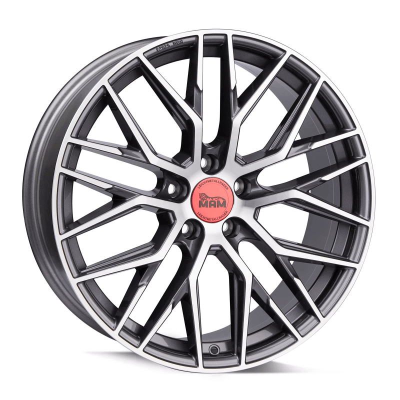 Fælge MAM WHEELS RS4 18 5x114.3 PALLADIUM FRONT POLISH