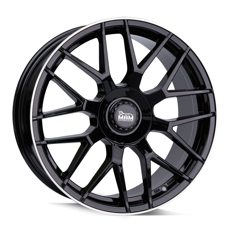 Fælge MAM WHEELS GT1 18 5x100/112 BLACK LIP POLISH