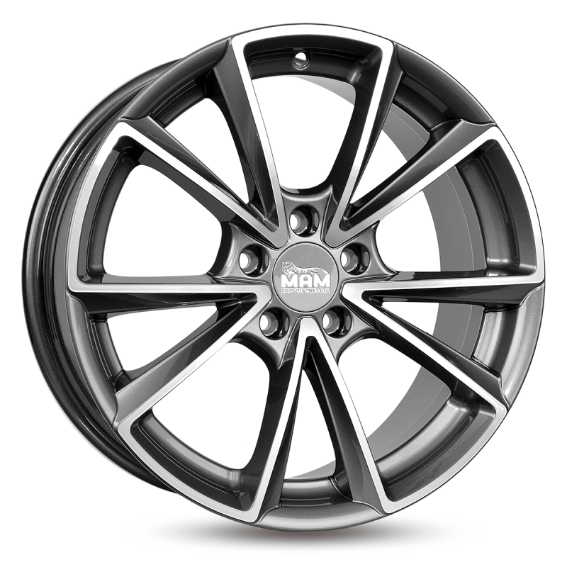 Fælge MAM WHEELS A5 19 5x112 PALLADIUM FRONT POLISH